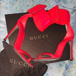 Pink Gucci heels